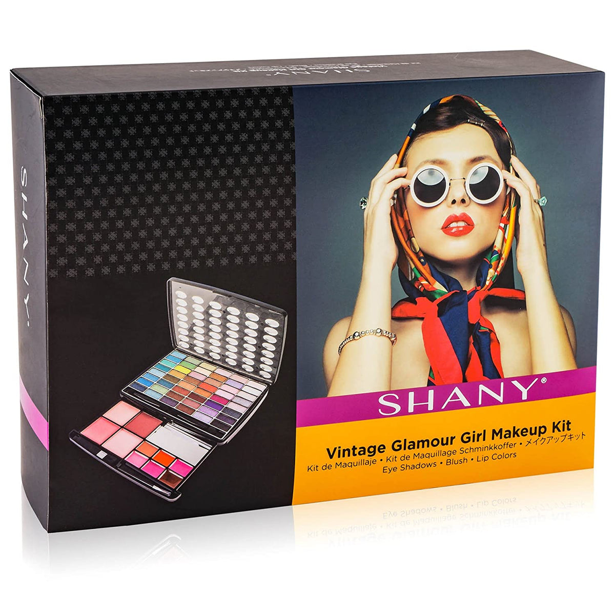 Shany Glamour Girl Makeup Kit Eye Shadowblushpowder Vintage Creatives Makeups Tips 4203